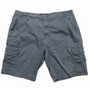 Iron Co. Men’s Lightweight Stretch Blue Cargo Shorts Size 40